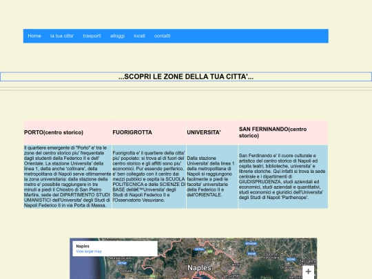 zone della tua citta' screenshot
