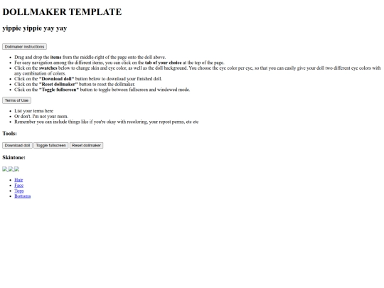 dollmaker screenshot