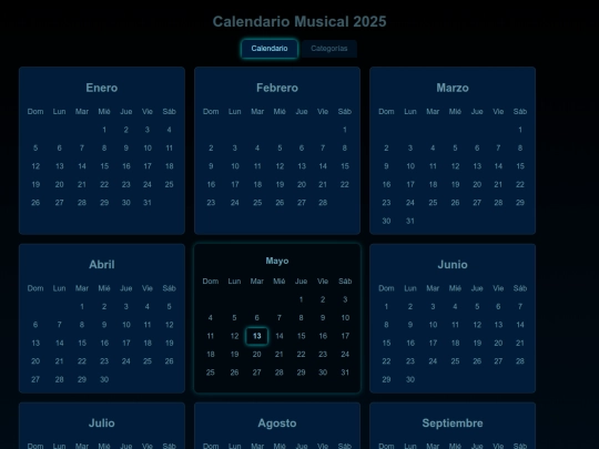 calendario screenshot