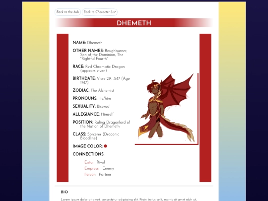 sorregia/characters/dhemeth screenshot