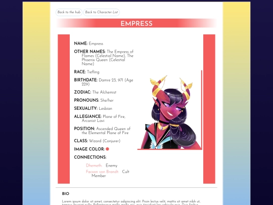 sorregia/characters/empress screenshot