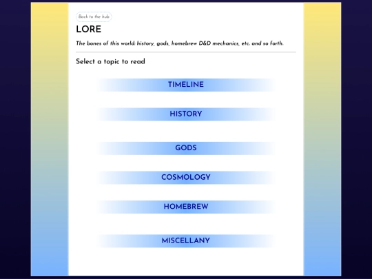 sorregia/lore screenshot