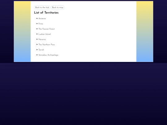 sorregia/maps/list screenshot