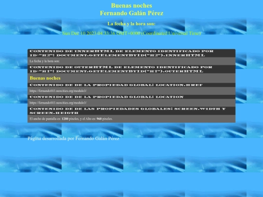 modulo3 screenshot