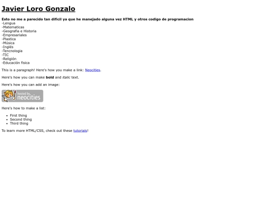 index screenshot