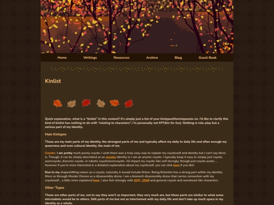 kinlist screenshot