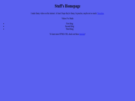 index screenshot