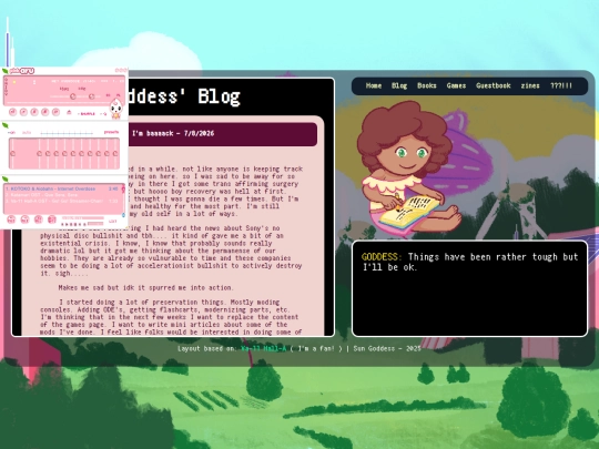blog screenshot
