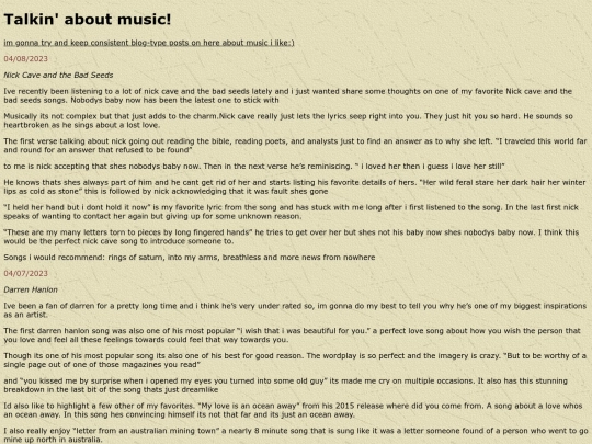 blog screenshot