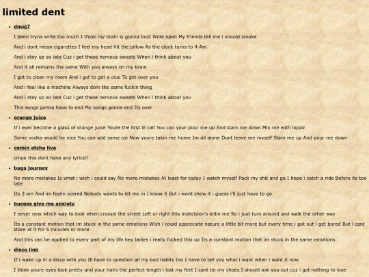 limiteddent screenshot