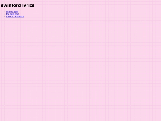 lyrics screenshot