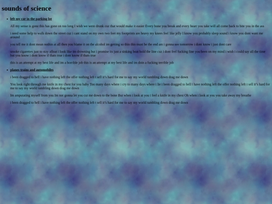 soundsofscience screenshot