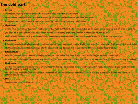 thecoldpart screenshot
