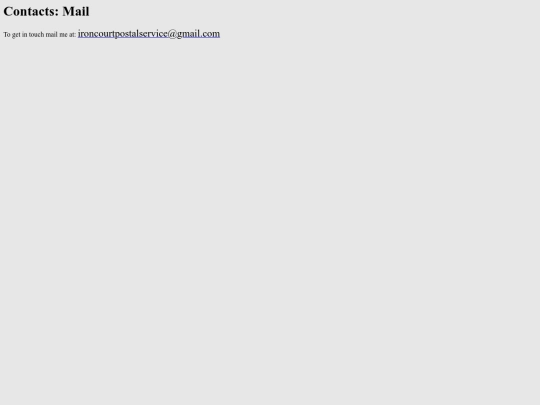 contact_mail screenshot