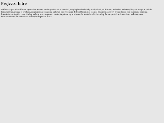 projects_intro screenshot