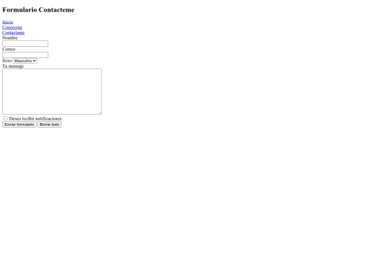 Internas/Contactame screenshot
