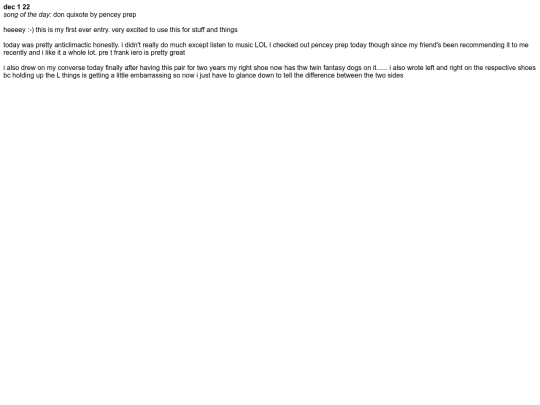 rambles/one screenshot