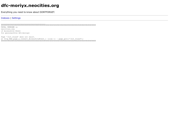 not_found screenshot