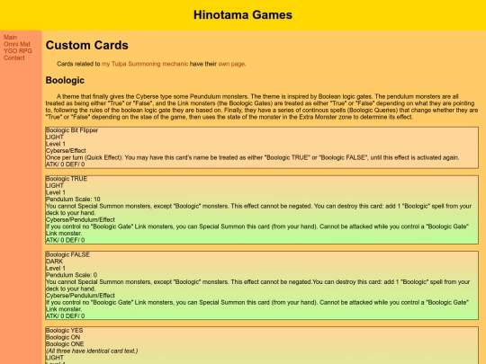 cards screenshot