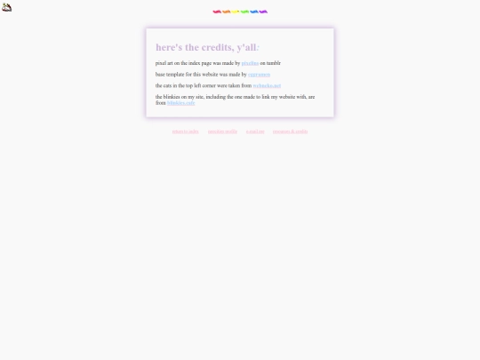 creditpage screenshot