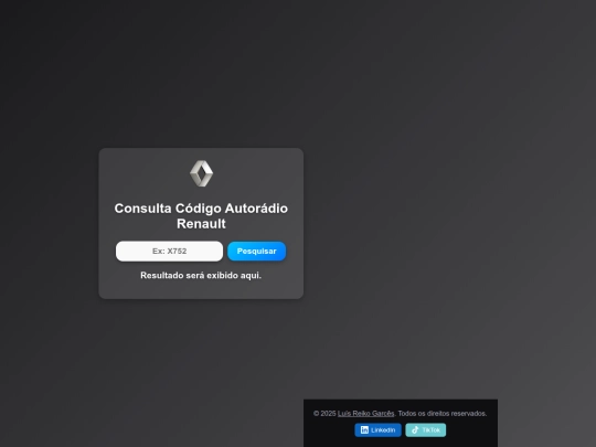 CodRenault screenshot