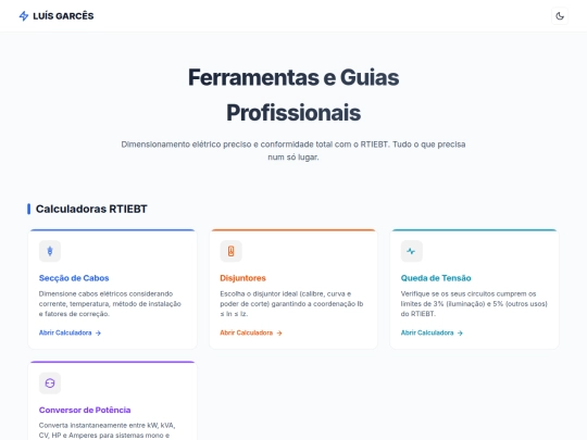 eletricista screenshot