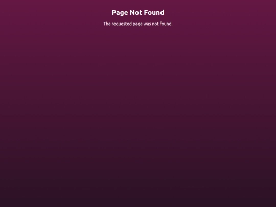 not_found screenshot