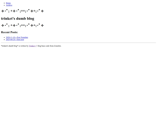 blog screenshot