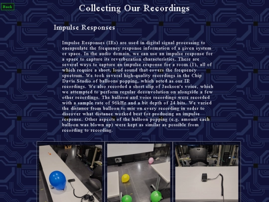 recordings screenshot