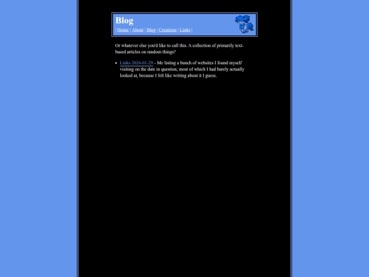 blog screenshot