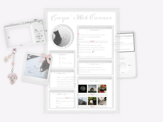 enyaswebcorner screenshot