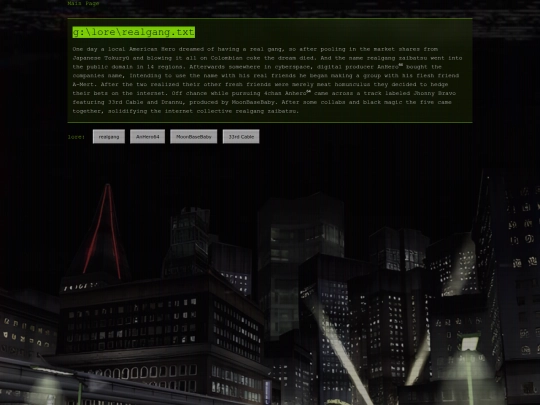 lore screenshot