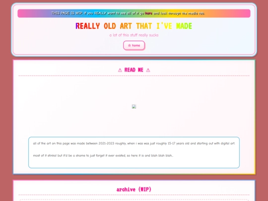 artifacts screenshot