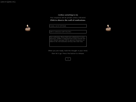 pages/confessional screenshot