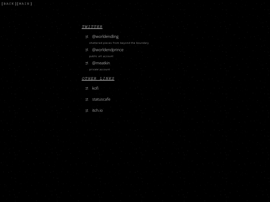 pages/links screenshot