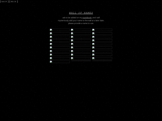 pages/namewall screenshot