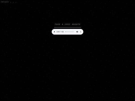 pages/quietspace screenshot