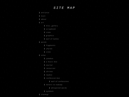 pages/sitemap screenshot
