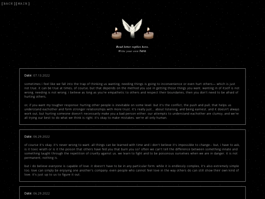 pages/whisperedwords screenshot