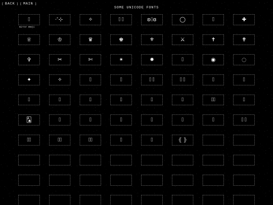 solo/symbols screenshot