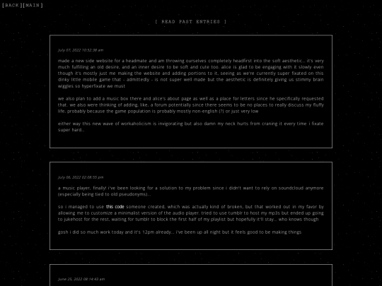 words/blog screenshot