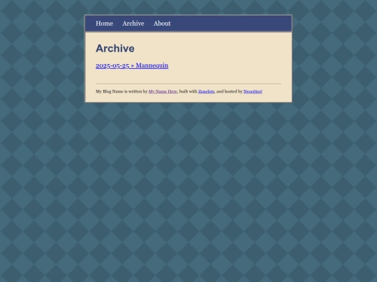 archive screenshot