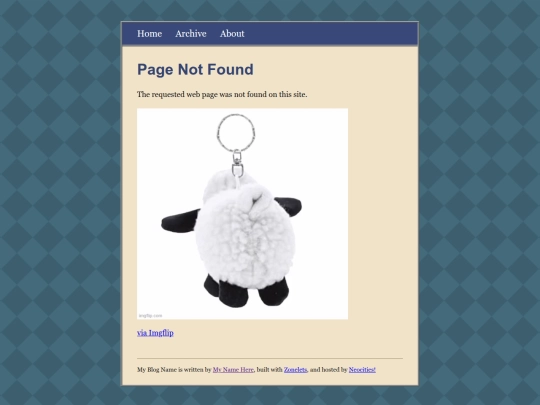 not_found screenshot