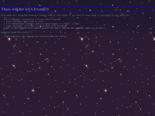 AnaEvents screenshot