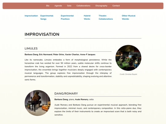collaborations screenshot