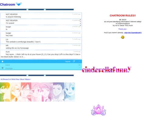 chatroom screenshot