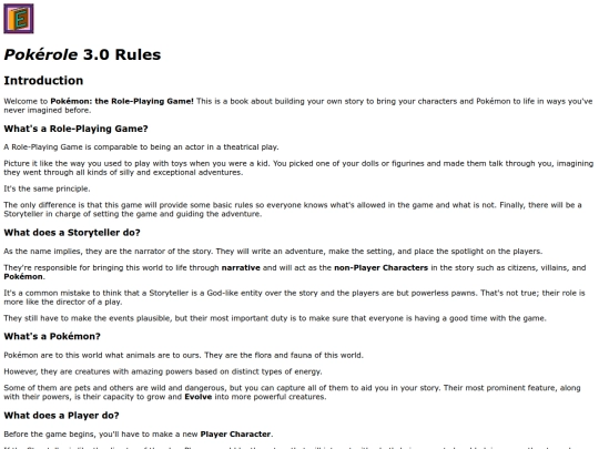 eng/tabletop-games/pokerole/v3-rules screenshot