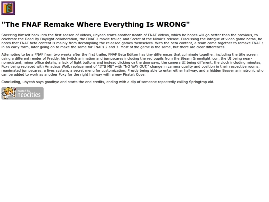 eng/youtube/uhyeah/the-fnaf-remake-where-everything-is-wrong screenshot