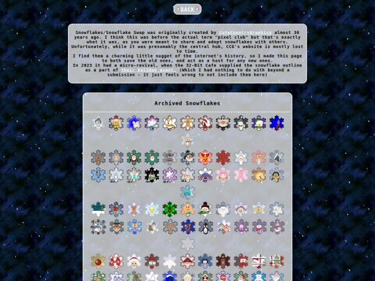 Misc/Snowflakes screenshot