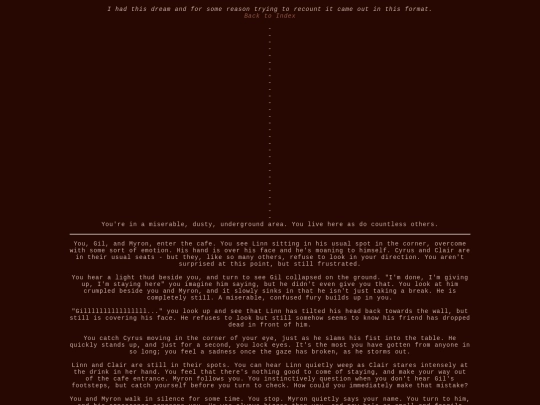Misc/dreamfirst screenshot